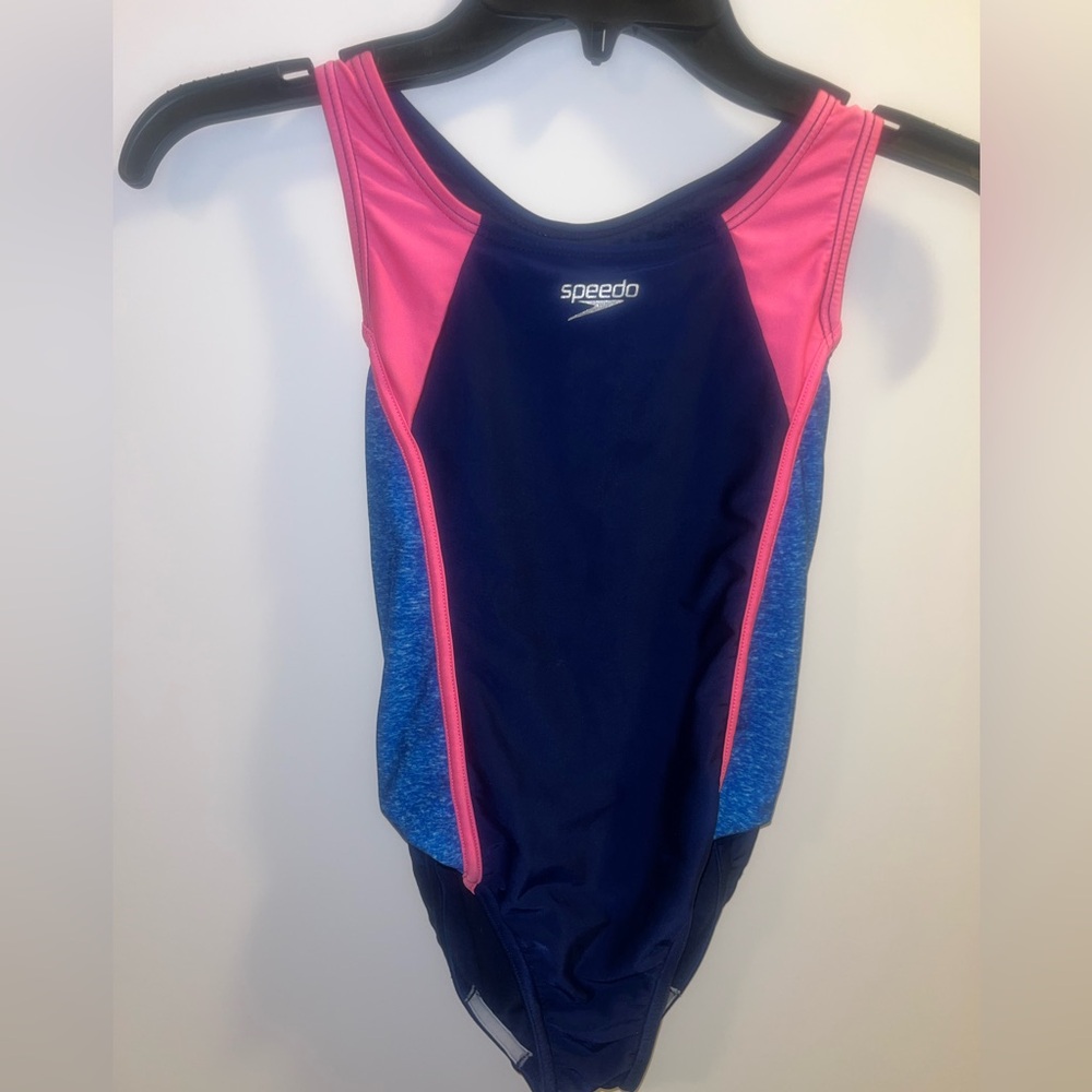 Speedo Pink and Blue Swimsuit